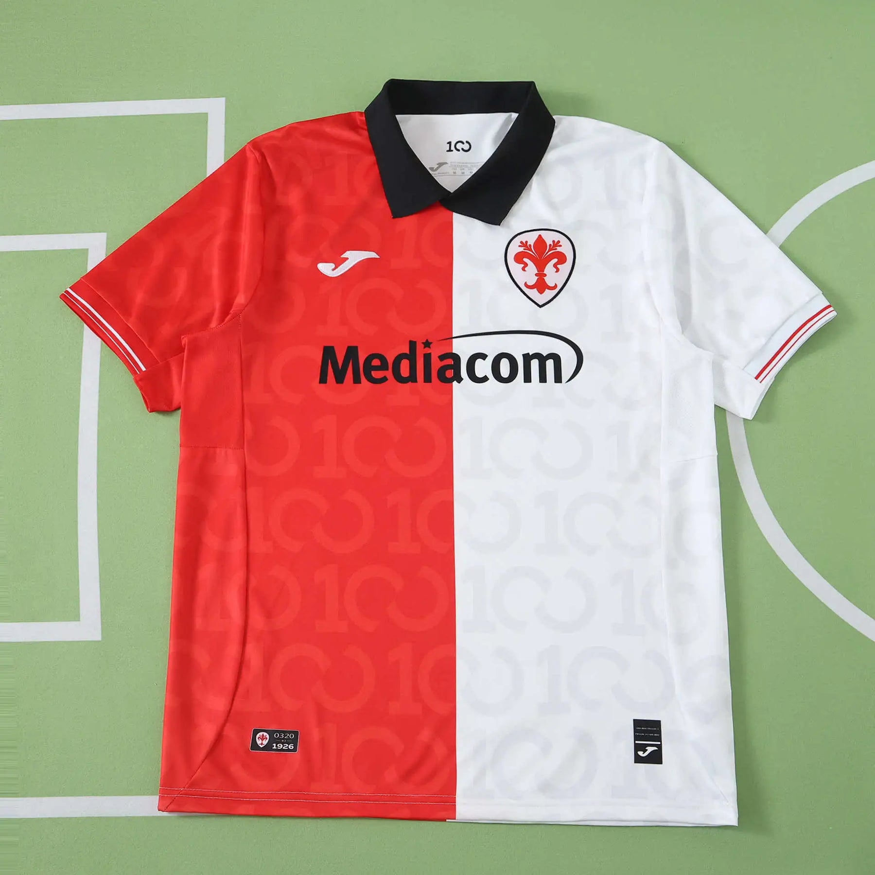 Maglia Fiorentina Centennary 26/27 Uomo Rosso e Bianco | Maglia da Calcio