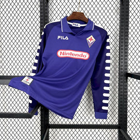 Maglia Fiorentina Home 98/99 Retro Manica Lunga Uomo Viola | Maglia da Calcio