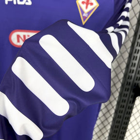 Maglia Fiorentina Home 98/99 Retro Manica Lunga Uomo Viola | Maglia da Calcio
