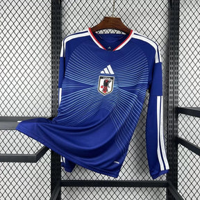 Maglia Giappone Home 2026 Manica Lunga Uomo Blu Navy | Maglia da Calcio