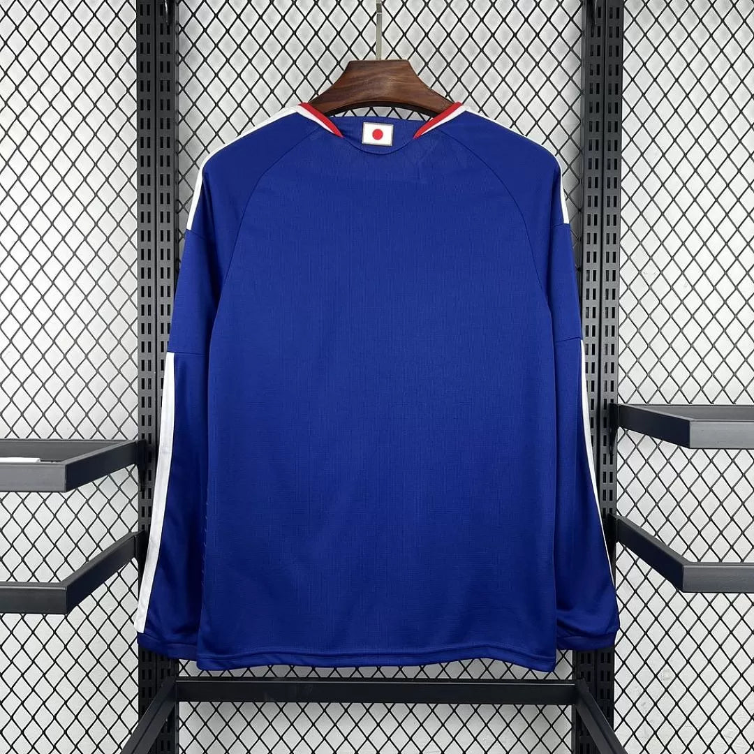 Maglia Giappone Home 2026 Manica Lunga Uomo Blu Navy | Maglia da Calcio