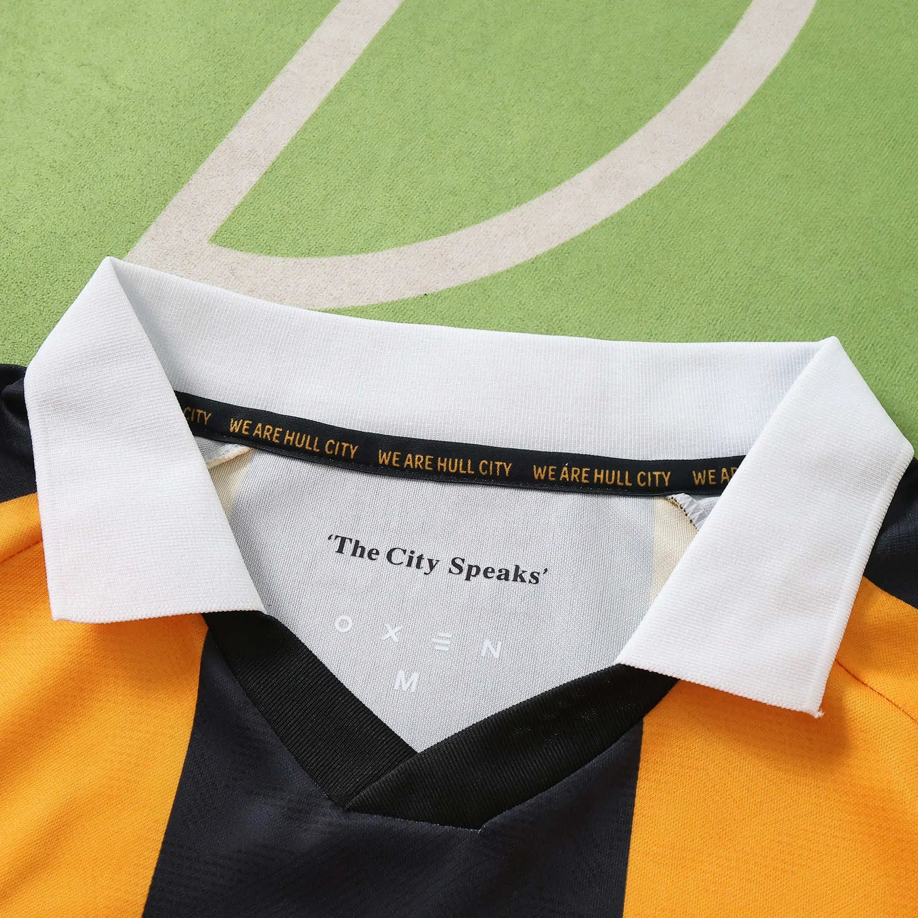 Maglia Hull City Home 26/27 Uomo Arancione e Nero | Maglia da Calcio