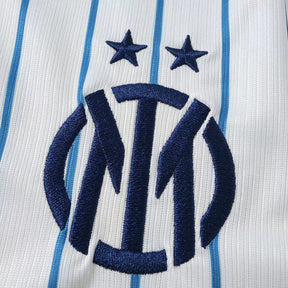 Maglia Inter Milan Away 26/27 Uomo Bianco con righe blu navy | Maglia da Calcio