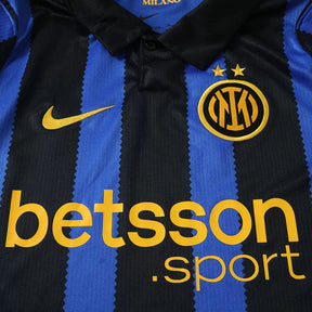 Maglia Inter Milan Home Manica Lunga 26/27 Uomo Nero/Blu | Maglia da Calcio