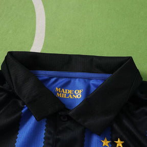 Maglia Inter Milan Home Manica Lunga 26/27 Uomo Nero/Blu | Maglia da Calcio