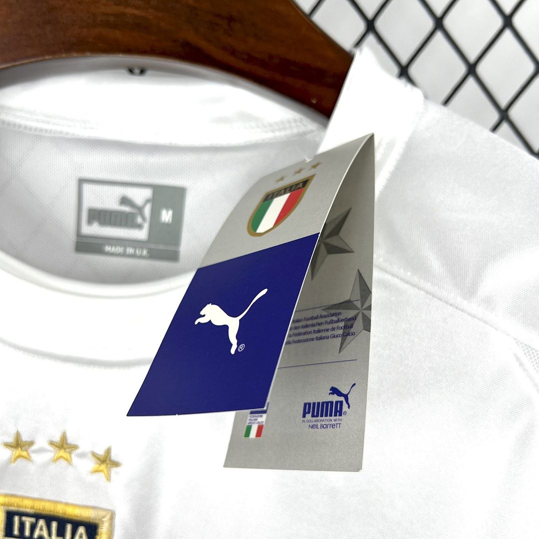 Maglia Italia Away 2004 Retro Uomo Bianco | Maglia da Calcio