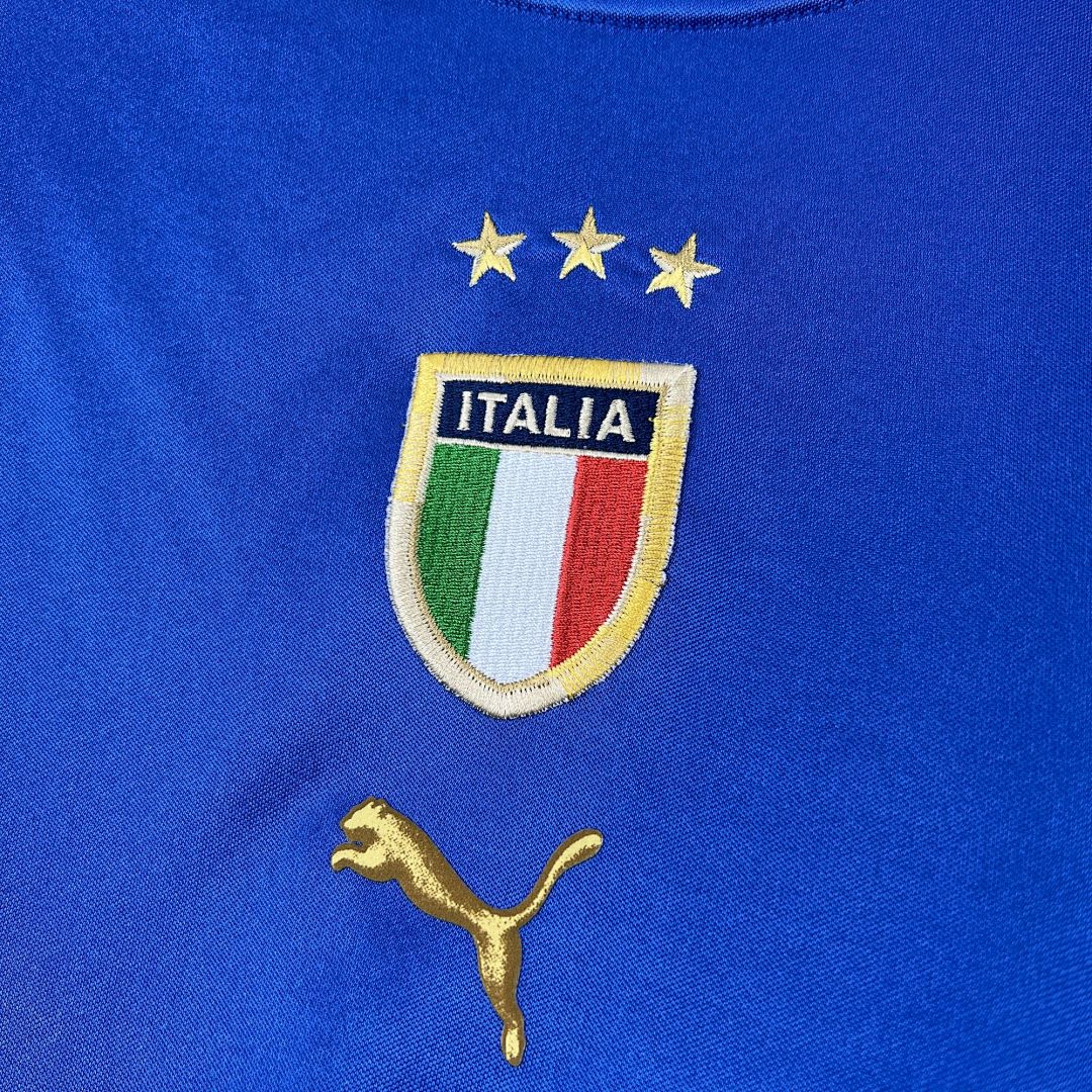 Maglia Italia Home 2004 Retro Uomo Blu | Maglia da Calcio