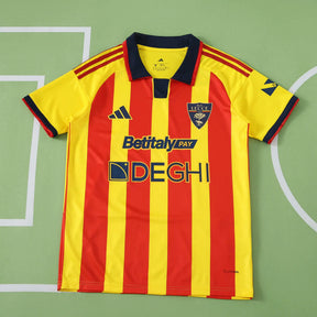 Maglia Lecce Home 26/27 Uomo Giallo e Rosso | Maglia da Calcio