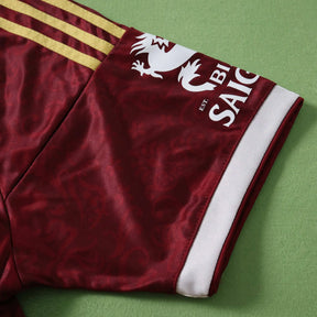 Maglia Leicester Away 26/27 Uomo Bordeaux | Maglia da Calcio