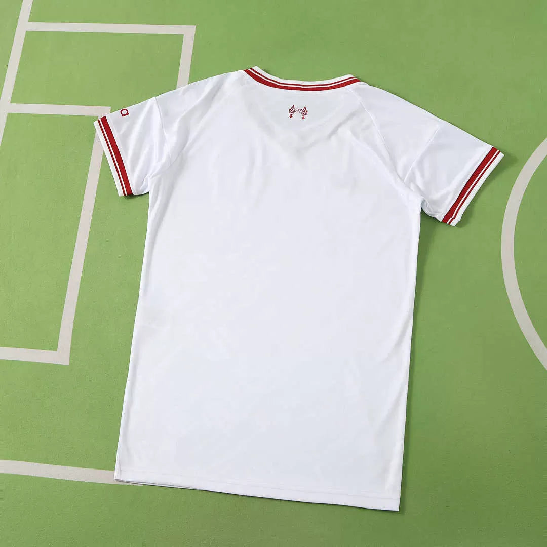 Maglia Liverpool Away 26/27 Donna Bianco | Maglia da Calcio