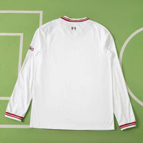 Maglia Liverpool Away 26/27 Manica Lunga Uomo Bianco | Maglia da Calcio