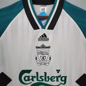 Maglia Liverpool Away 93/95 Retro Uomo Bianco | Maglia da Calcio