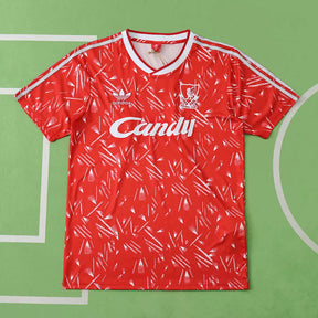 Maglia Liverpool Home 89/91 Retro Uomo Rosso | Maglia da Calcio