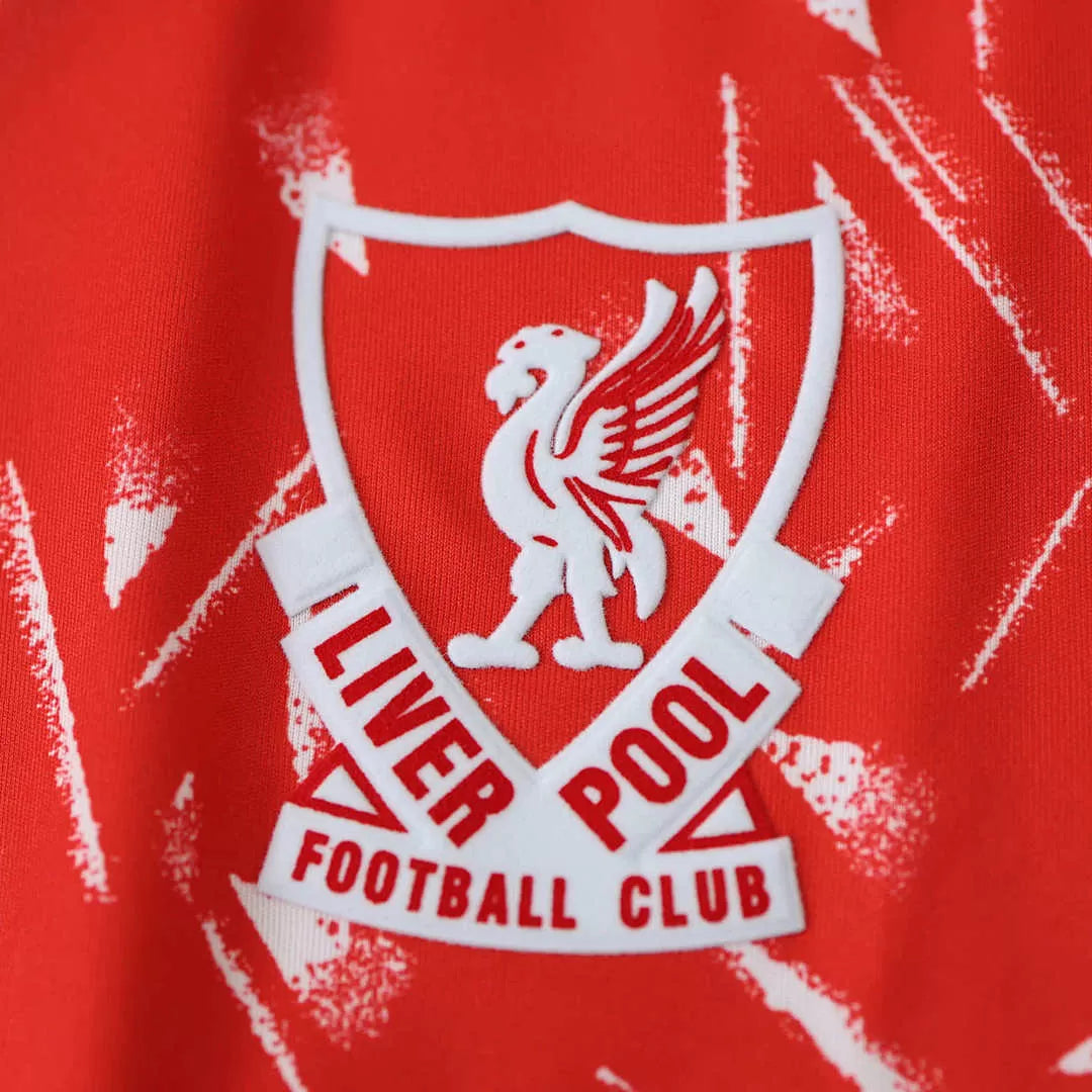 Maglia Liverpool Home 89/91 Retro Uomo Rosso | Maglia da Calcio
