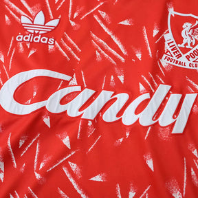 Maglia Liverpool Home 89/91 Retro Uomo Rosso | Maglia da Calcio