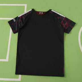 Maglia Liverpool Third 26/27 Donna Nero e Bordeaux | Maglia da Calcio