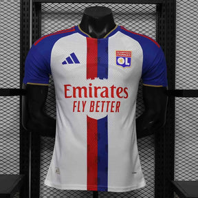 Maglia Lyon Home 26/27 Player Uomo Bianco e Blu | Maglia da Calcio
