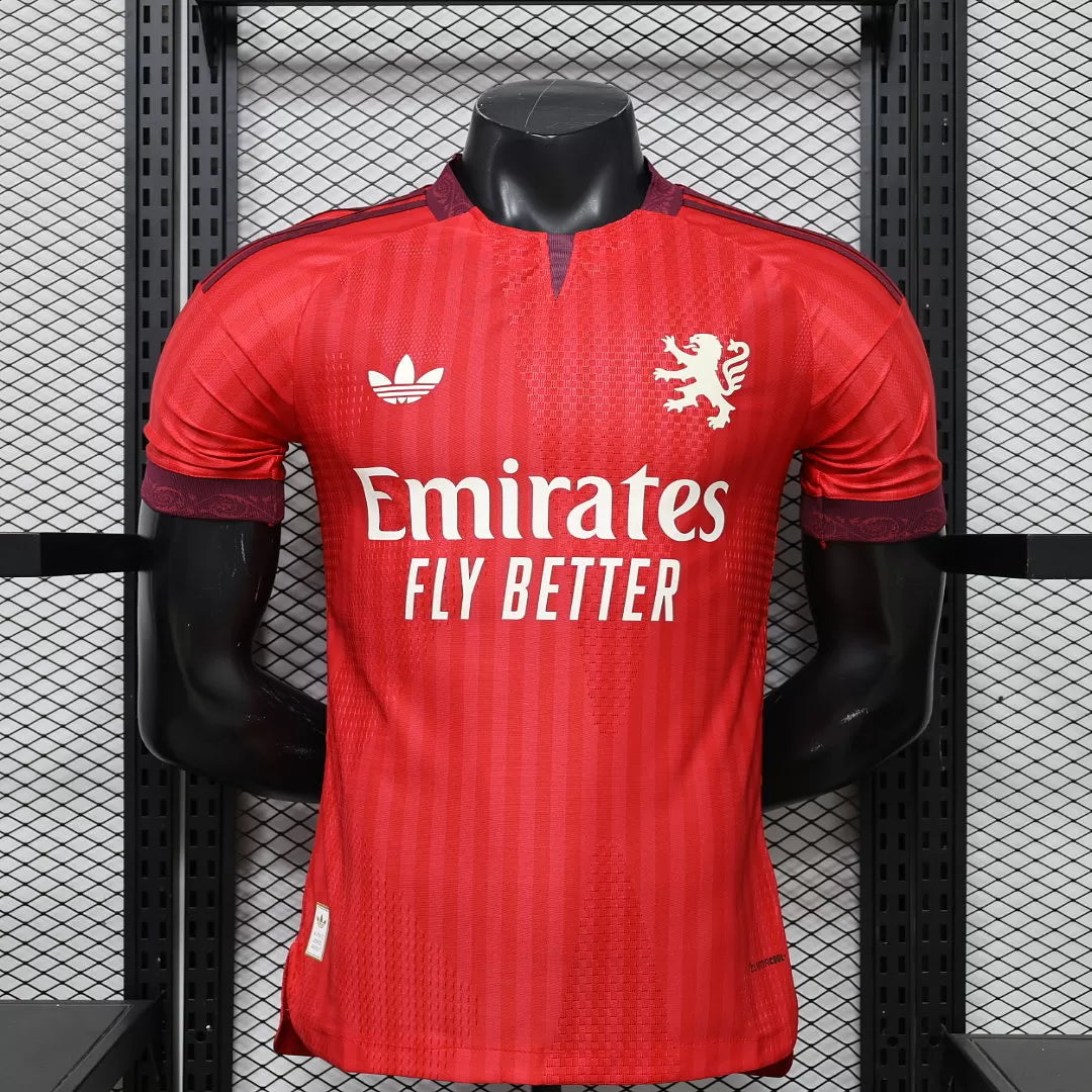 Maglia Lyon Home 26/27 Player Uomo Rosso | Maglia da Calcio