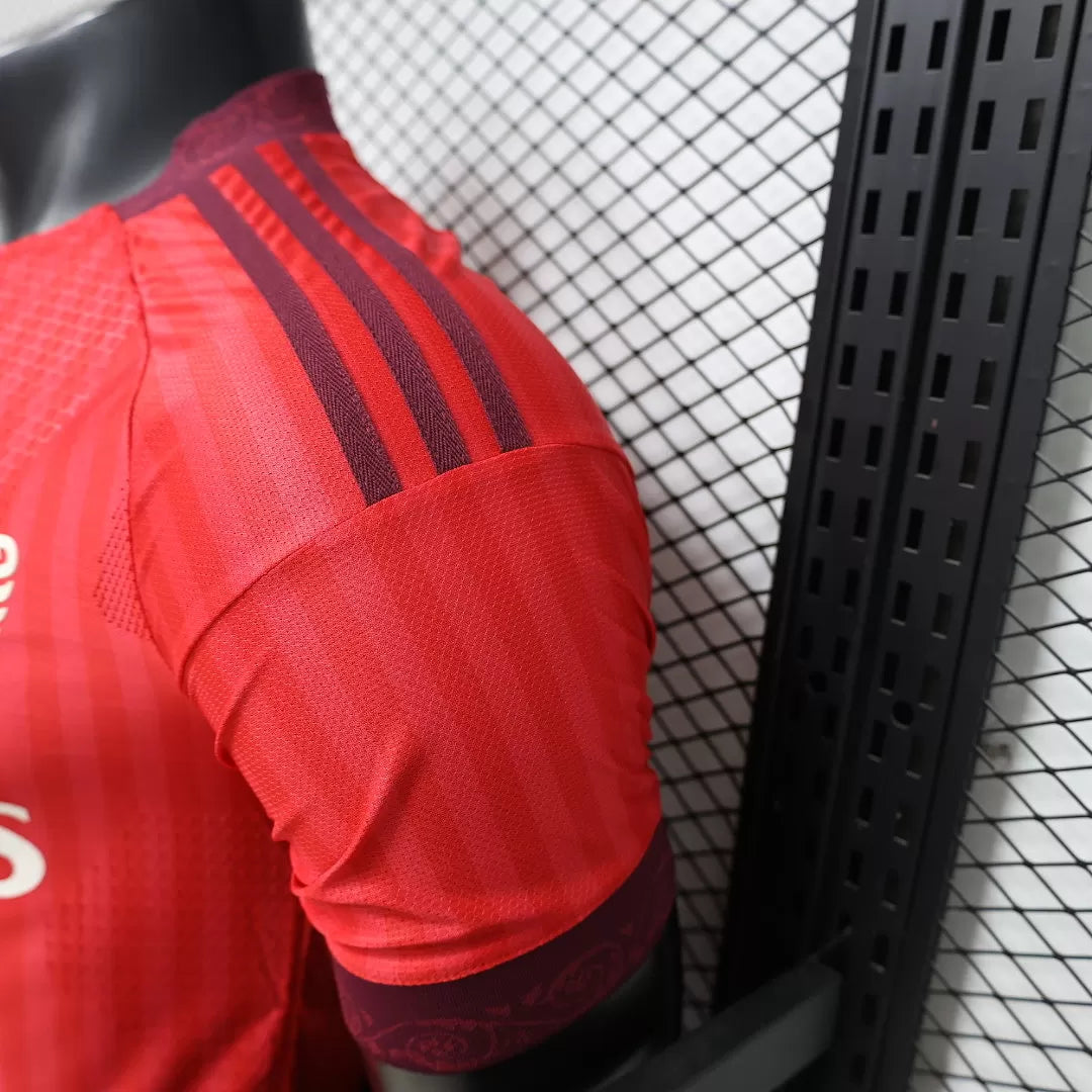 Maglia Lyon Home 26/27 Player Uomo Rosso | Maglia da Calcio