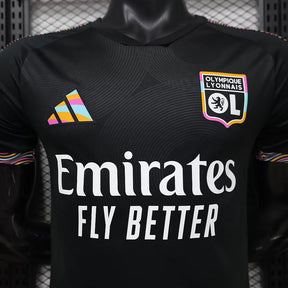 Maglia Lyon Third 26/27 Player Uomo Nero | Maglia da Calcio