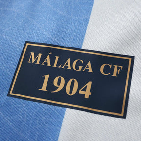 Maglia Málaga Street Style 26/27 Uomo Azzurro e Bianco a righe verticali | Maglia da Calcio