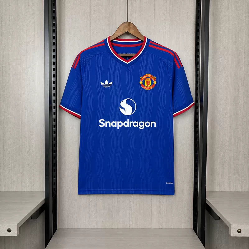 Maglia Manchester Away 26/27 Uomo Blu Elettrico | Maglia da Calcio