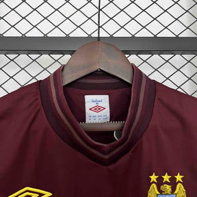 Maglia Manchester City Away 12/13 Retro Uomo Bordeaux | Maglia da Calcio