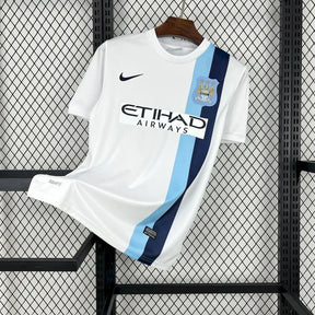 Maglia Manchester City Away 13/14 Retro Uomo Bianco | Maglia da Calcio