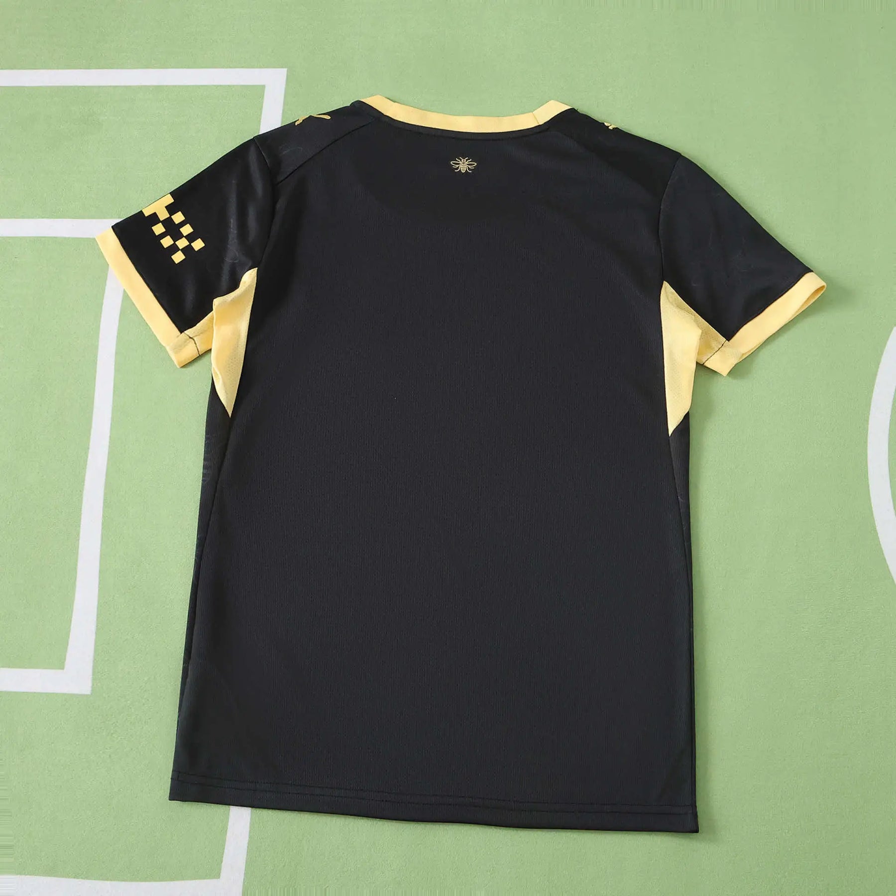 Maglia Manchester City Away 26/27 Donna Nero con dettagli oro | Maglia da Calcio