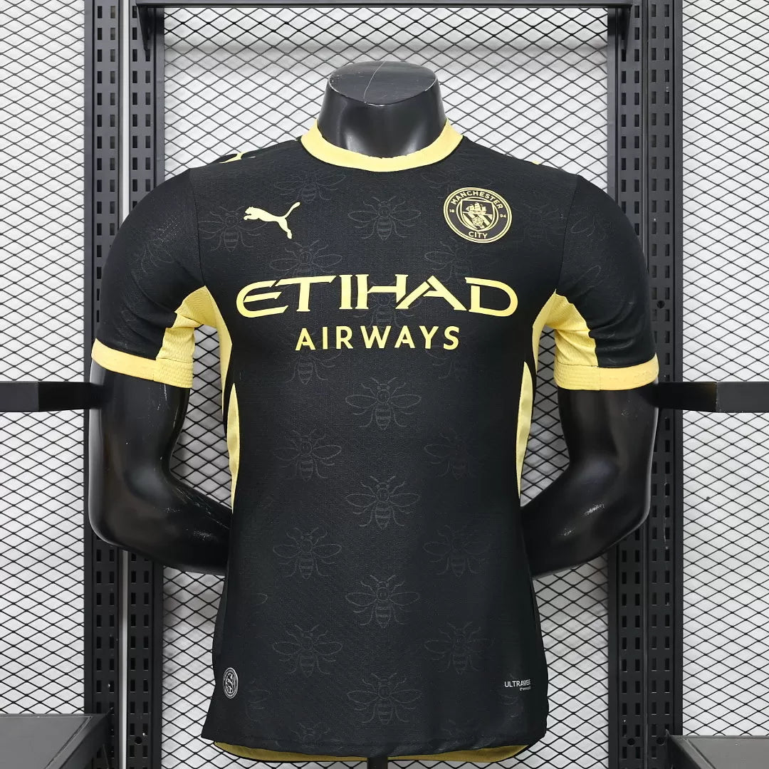 Maglia Manchester City Away 26/27 Player Uomo Nero | Maglia da Calcio