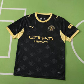 Maglia Manchester City Away 26/27 Uomo Nero e Oro | Maglia da Calcio