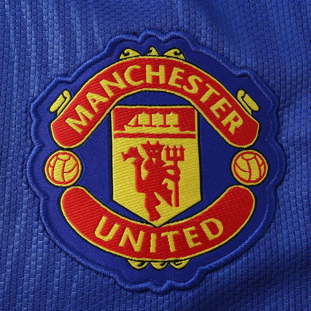 Maglia Manchester United Away 26/27 Manica Lunga Uomo Blu | Maglia da Calcio