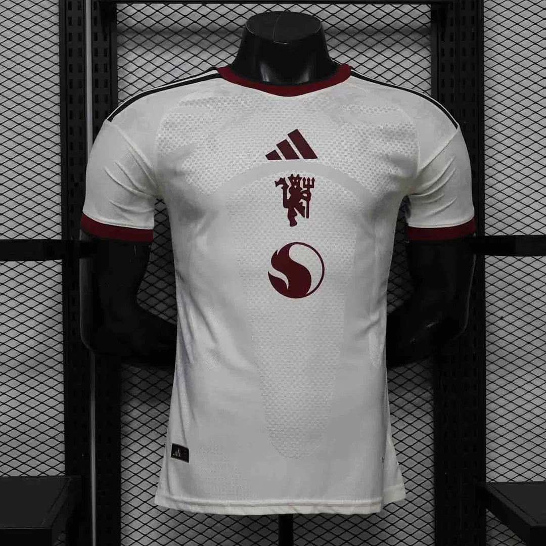 Maglia Manchester United Away 26/27 Player Uomo Bianco | Maglia da Calcio