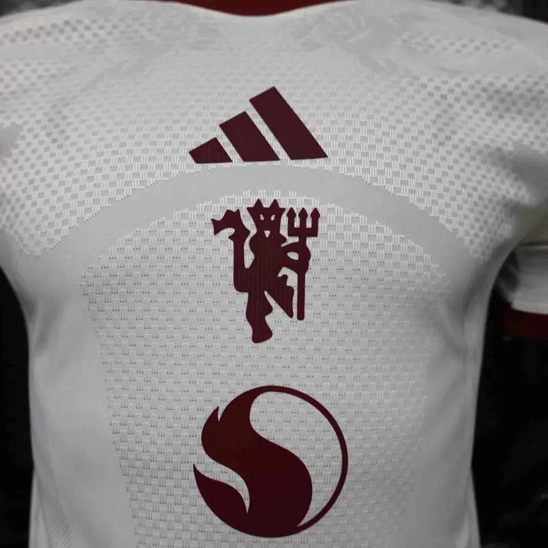 Maglia Manchester United Away 26/27 Player Uomo Bianco | Maglia da Calcio