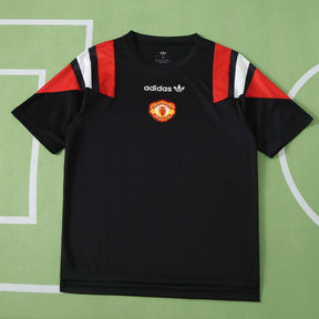 Maglia Manchester United EQT Uomo Nero | Maglia da Calcio