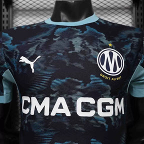Maglia Marseille Away 26/27 Player Uomo Blu Navy | Maglia da Calcio