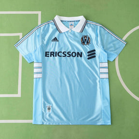 Maglia Marseille Away 98/99 Retro Uomo Azzurro | Maglia da Calcio