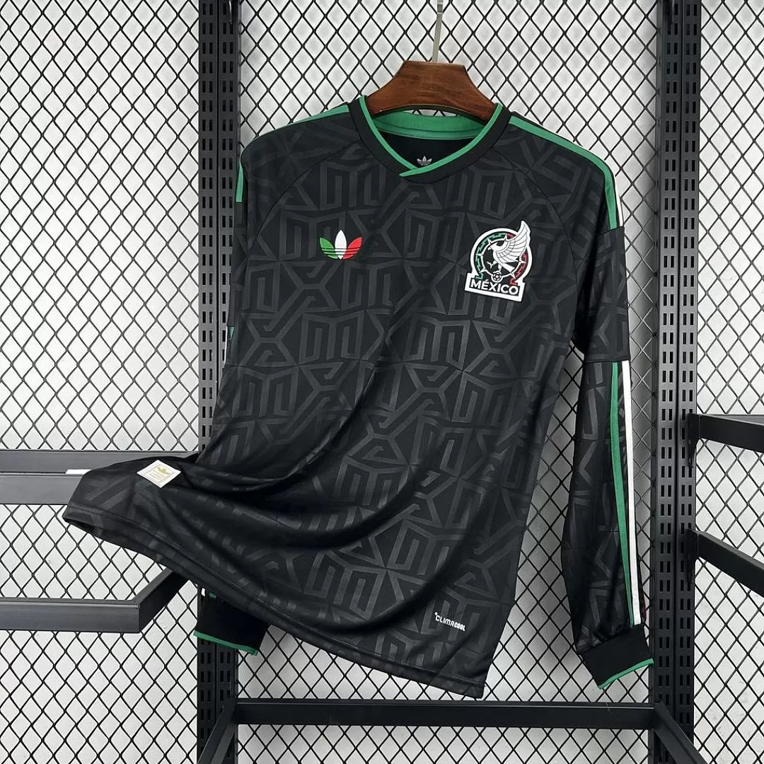 Maglia Messico Third 2026 Manica Lunga Uomo Nero | Maglia da Calcio