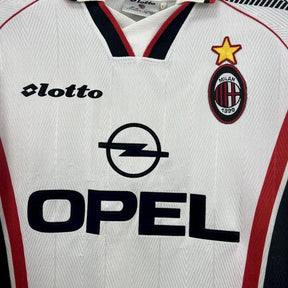Maglia Milan Away 97/98 Retro Uomo Bianco | Maglia da Calcio