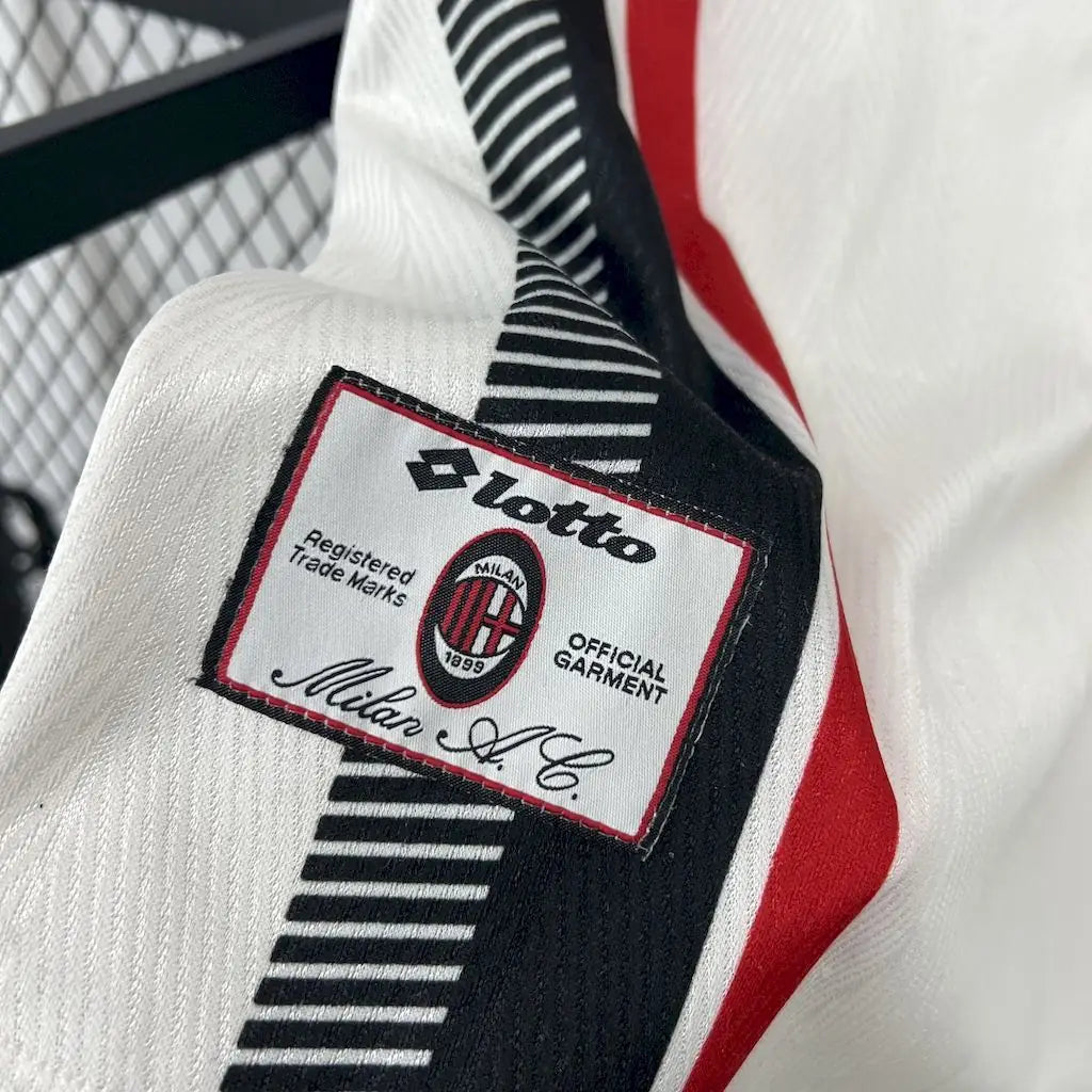 Maglia Milan Away 97/98 Retro Uomo Bianco | Maglia da Calcio