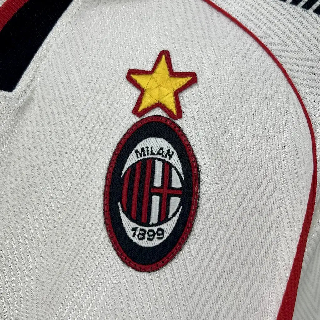 Maglia Milan Away 97/98 Retro Uomo Bianco | Maglia da Calcio