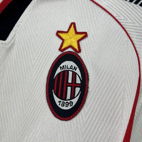 Maglia Milan Away 97/98 Retro Uomo Bianco | Maglia da Calcio