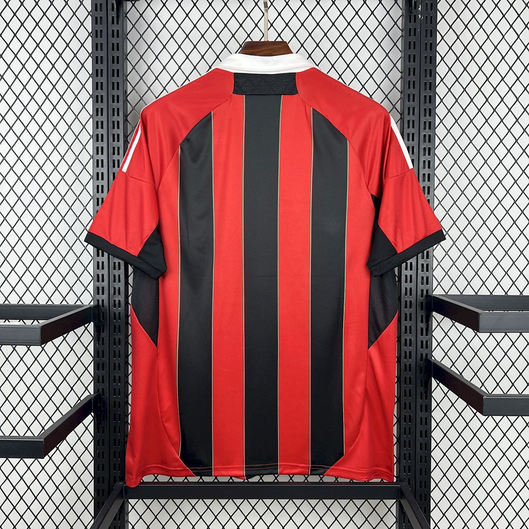 Maglia Milan Home 12/13 Retro Uomo Rosso e Nero | Maglia da Calcio