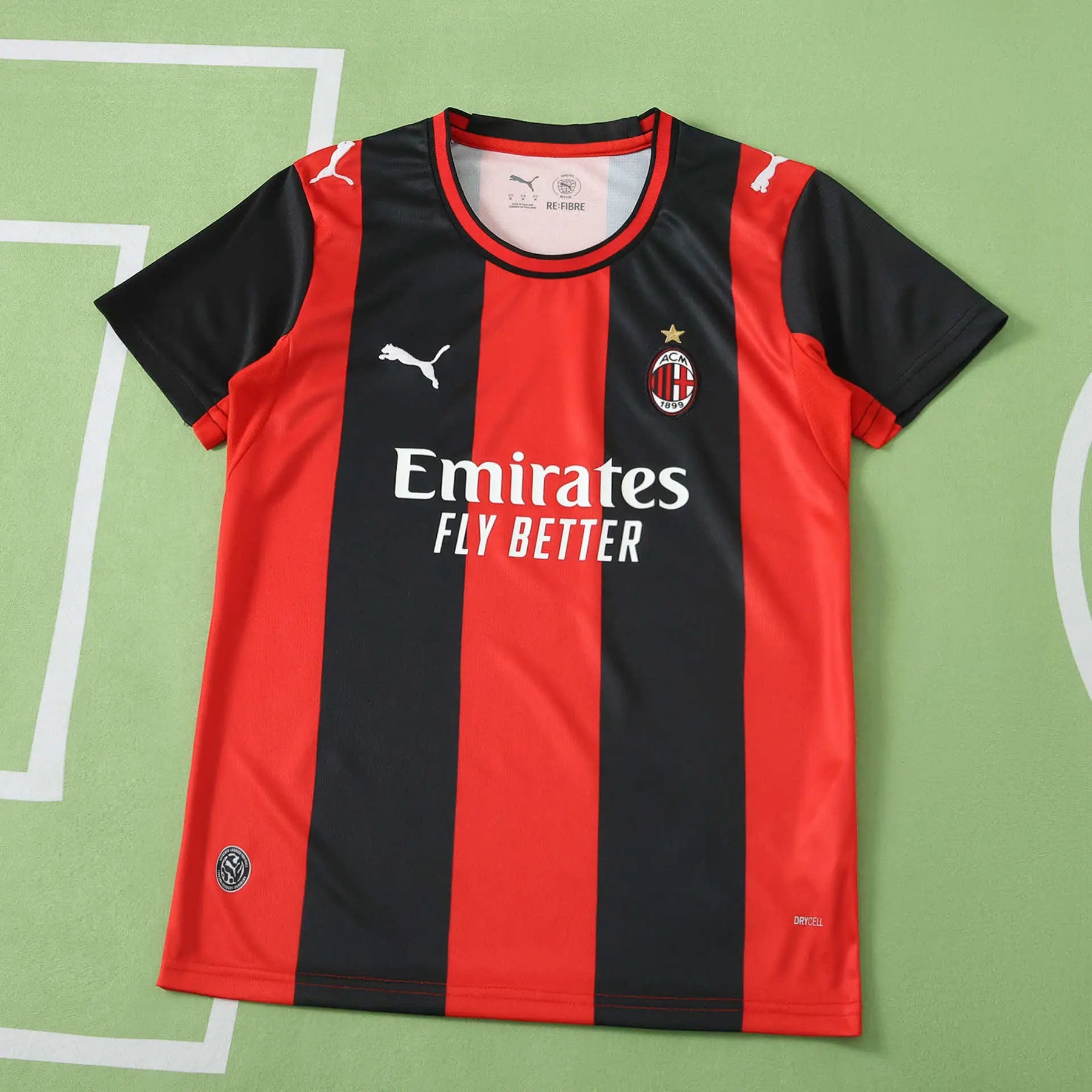 Maglia Milan Home 26/27 Donna Rosso e Nero | Maglia da Calcio