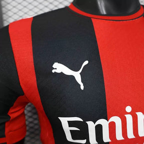 Maglia Milan Home 26/27 Player Uomo Nero e Rosso | Maglia da Calcio