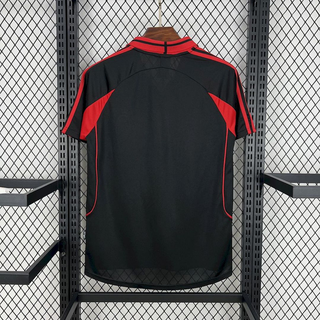 Maglia Milan Third 00/01 Retro Uomo Nero | Maglia da Calcio