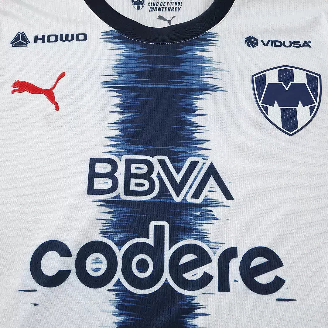 Maglia Monterrey Away 26/27 Uomo Bianco | Maglia da Calcio