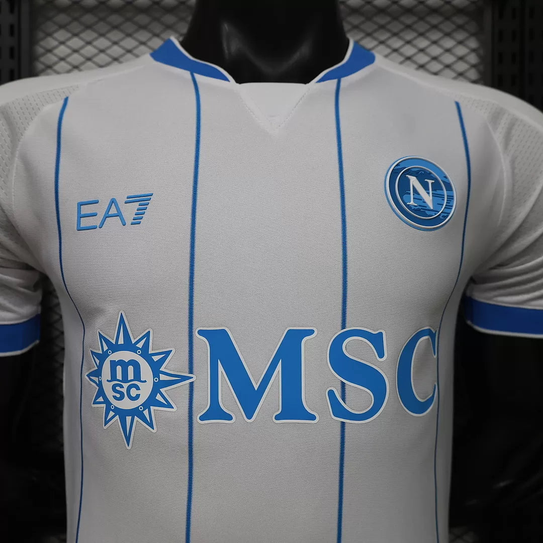 Maglia Napoli Away 26/27 Player Uomo Bianco | Maglia da Calcio
