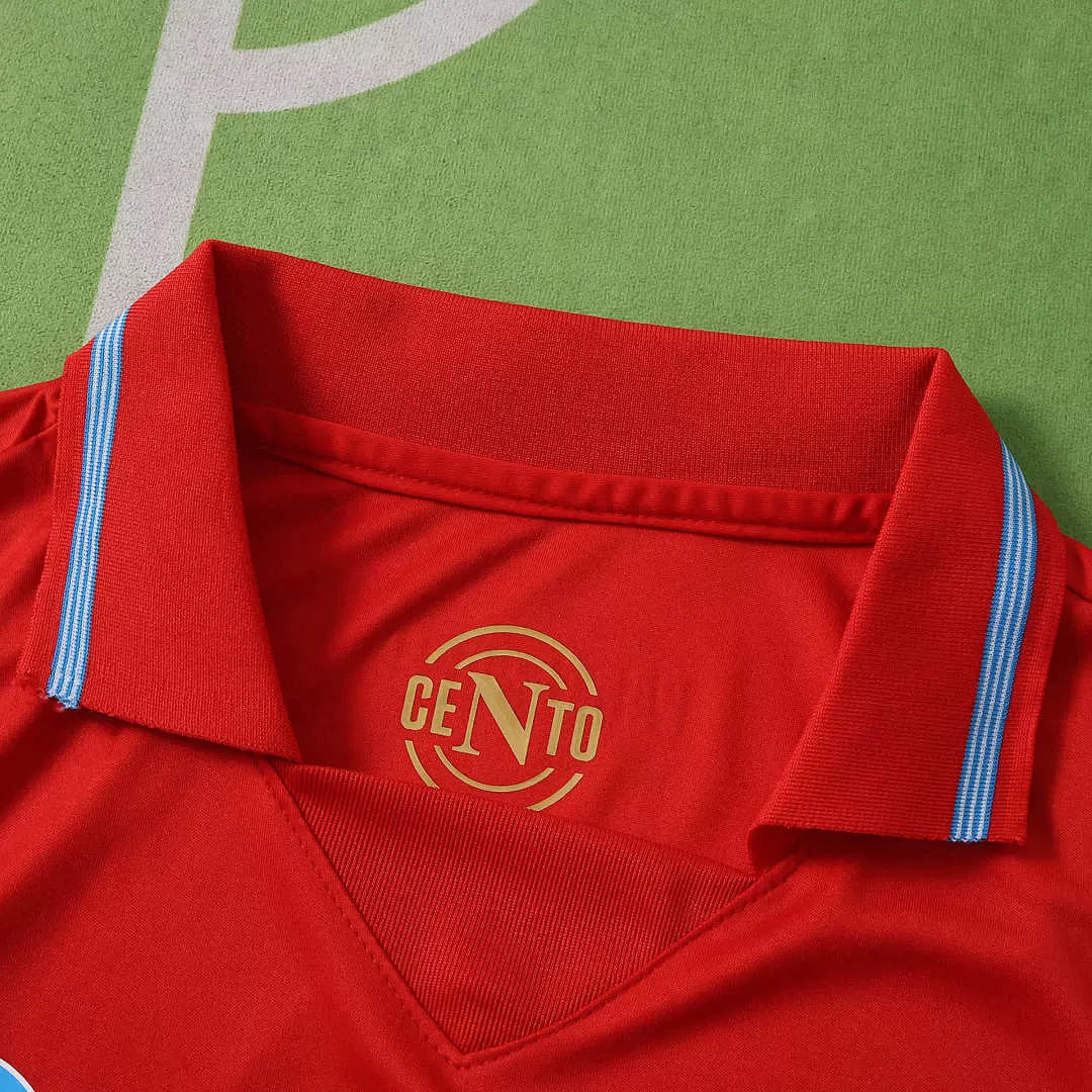 Maglia Napoli Third 26/27 Uomo Rosso | Maglia da Calcio