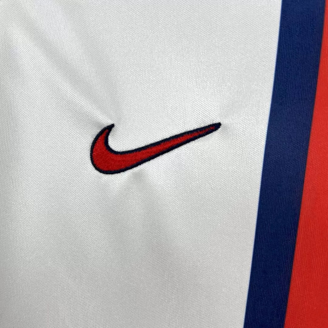 Maglia Paris Away 98/99 Retro Uomo Bianco e Rosso | Maglia da Calcio